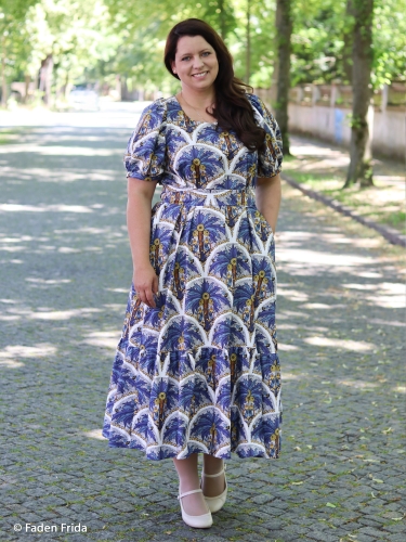 Baumwolle - Palmera - blau